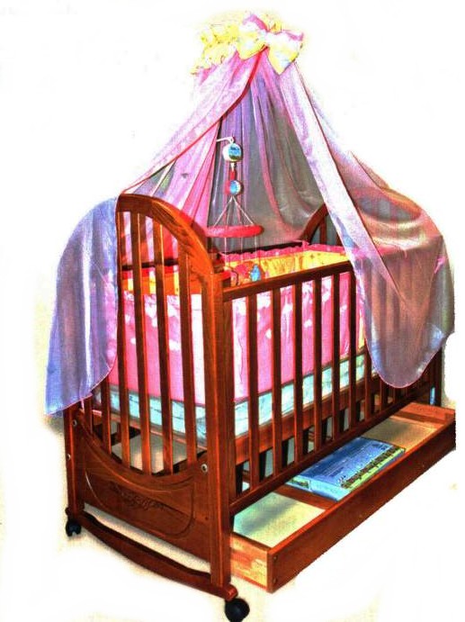 Кроватка детская деревянная "Юлия"