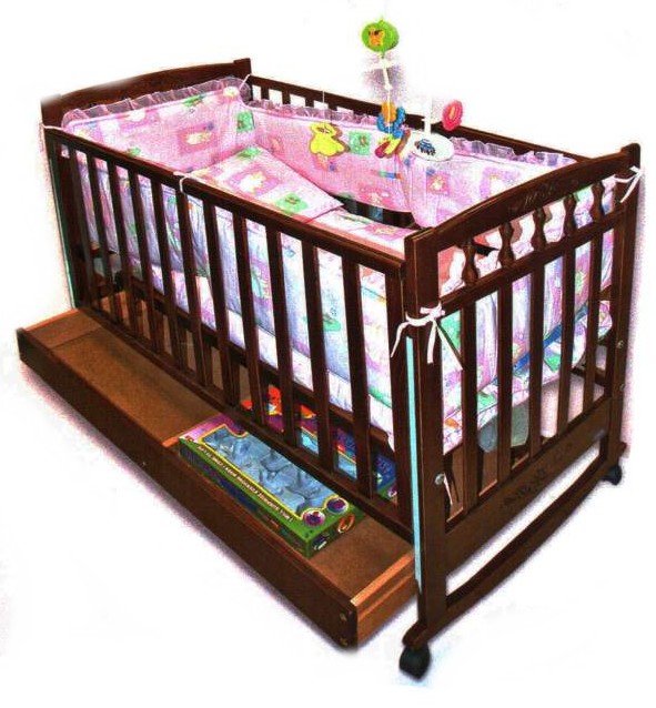 Кроватка детская деревянная "Луиза"